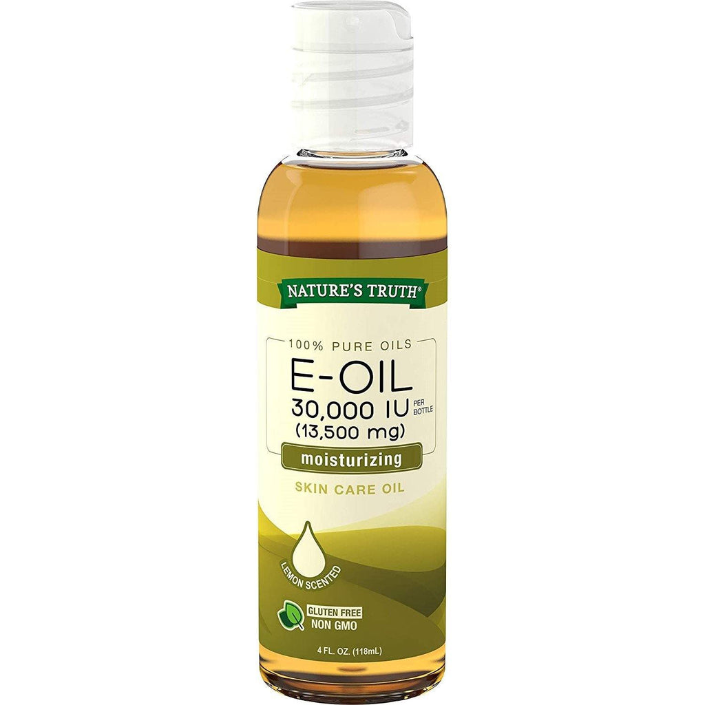 Natures Truth E-Oil, Moisturizing, 30,000 IU, Lemon Scented - 4 fl oz