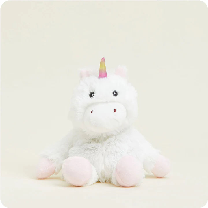 Warmies Microwavable White Unicorn Warmies Junior