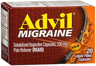 ADVIL MIGRAINE CAPSULES 20CT