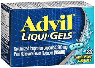 ADVIL IBUPROFEN 200 MG LIQUI-GELS PACKETS 20CT