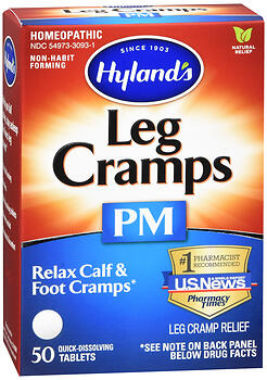 HYLAND'S LEG CRAMPS PM QUICK-DISSOLVING TABLETS 50ct