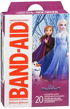 Band-Aid Adhesive Bandages Disney's Frozen, Assorted Sizes, 20 ct