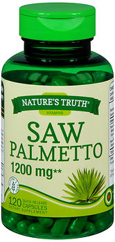 Nature's Truth Saw Palmetto Capsules, 1200 mg, 120 Count