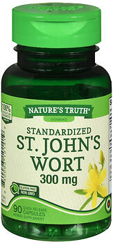 Nature's Truth St. John's Wort Supplemental Tablets, 300 mg, 90 Count