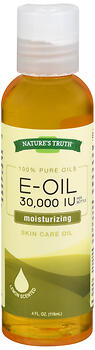 NATURE'S TRUTH E-OIL 30,000 IU SKIN CARE OIL LEMON SCENTED