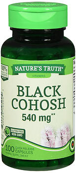 Nature's Truth Black Cohosh 540 mg 100 ct