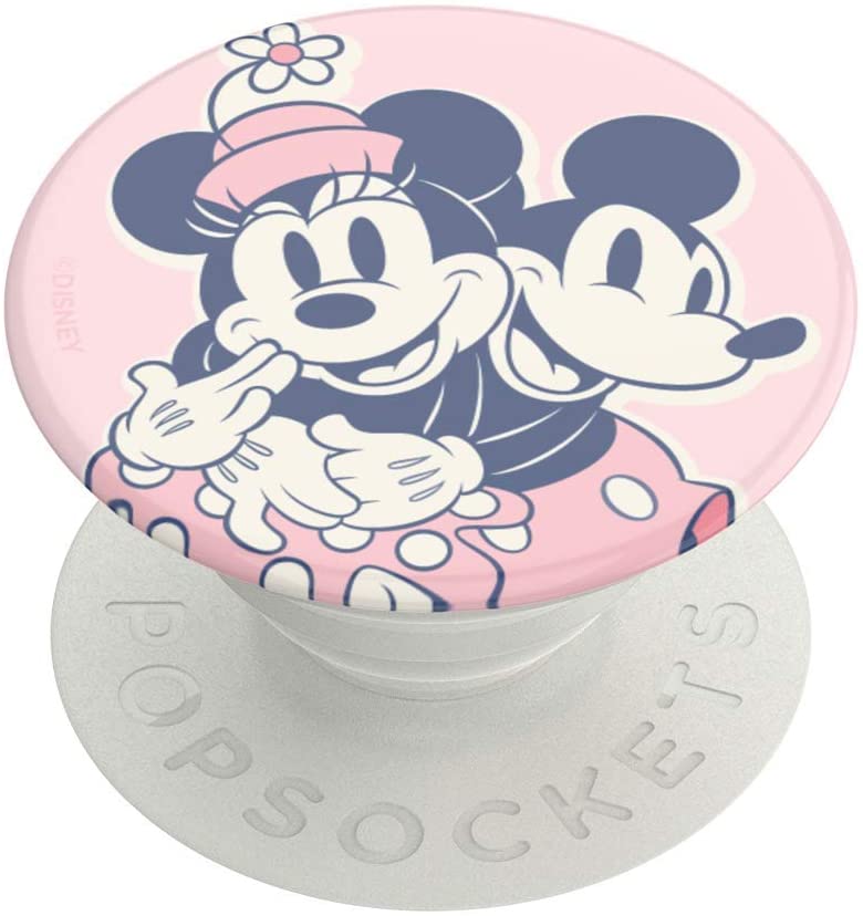 MICKEY & MINNIE PINK POPSOCKETS PHONE GRIP & STAND