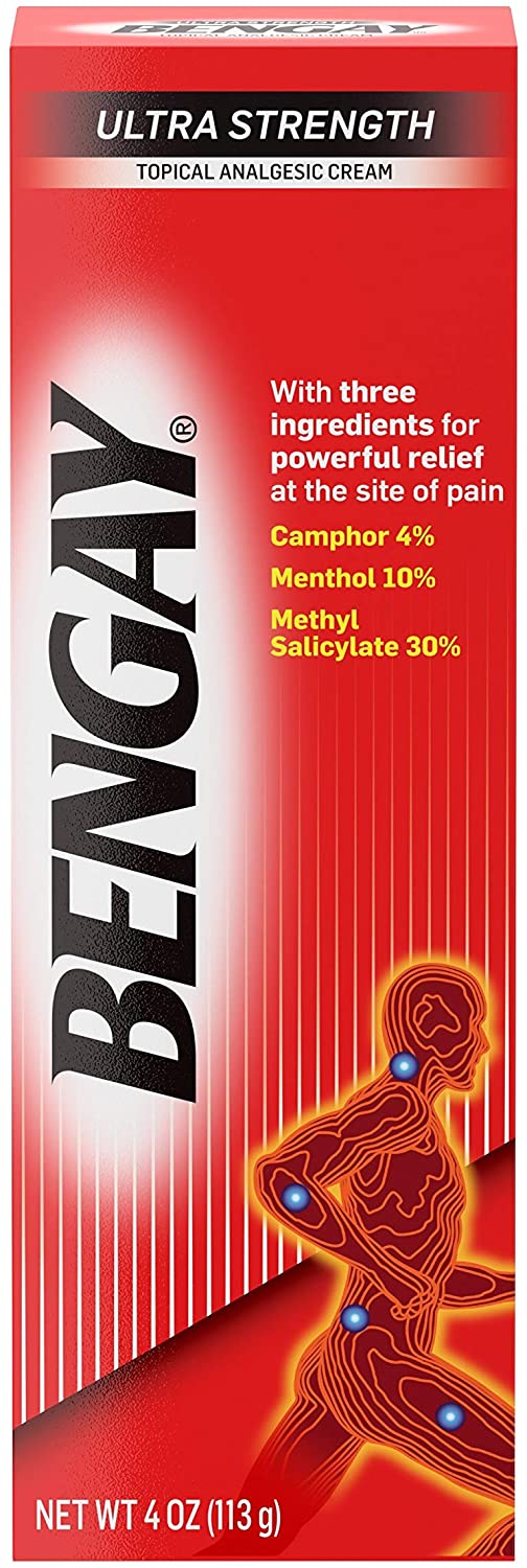 Bengay Ultra Strength Topical Pain Relief Cream 4 oz