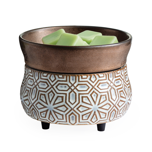 Bronze Geometric 2-in-1 Classic Fragrance Warmer - Northside Pharmacy