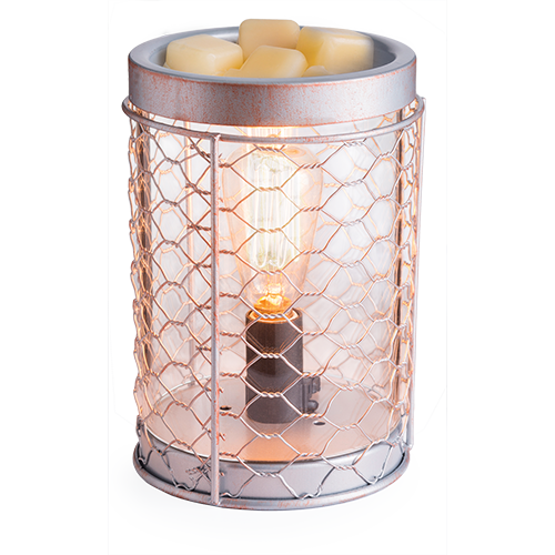 Chicken Wire Edison Bulb Illumination Fragrance Warmer - Northside Pharmacy