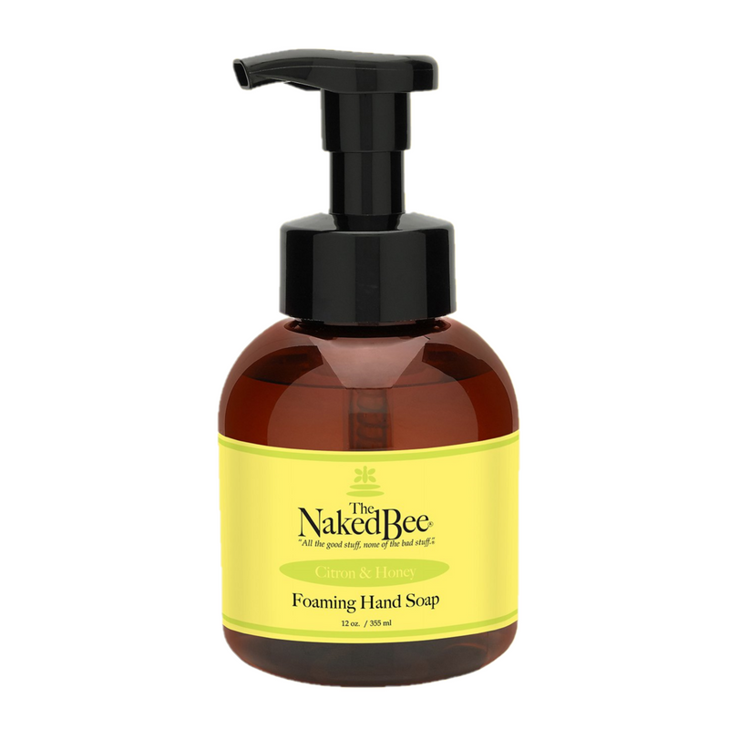 The Naked Bee Citron and Honey Foaming Hand Soap 12 Oz - Northside Pharmacy