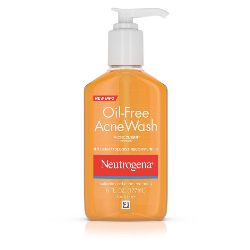 Neutrogena Oil-Free Acne Wash - 6 Oz