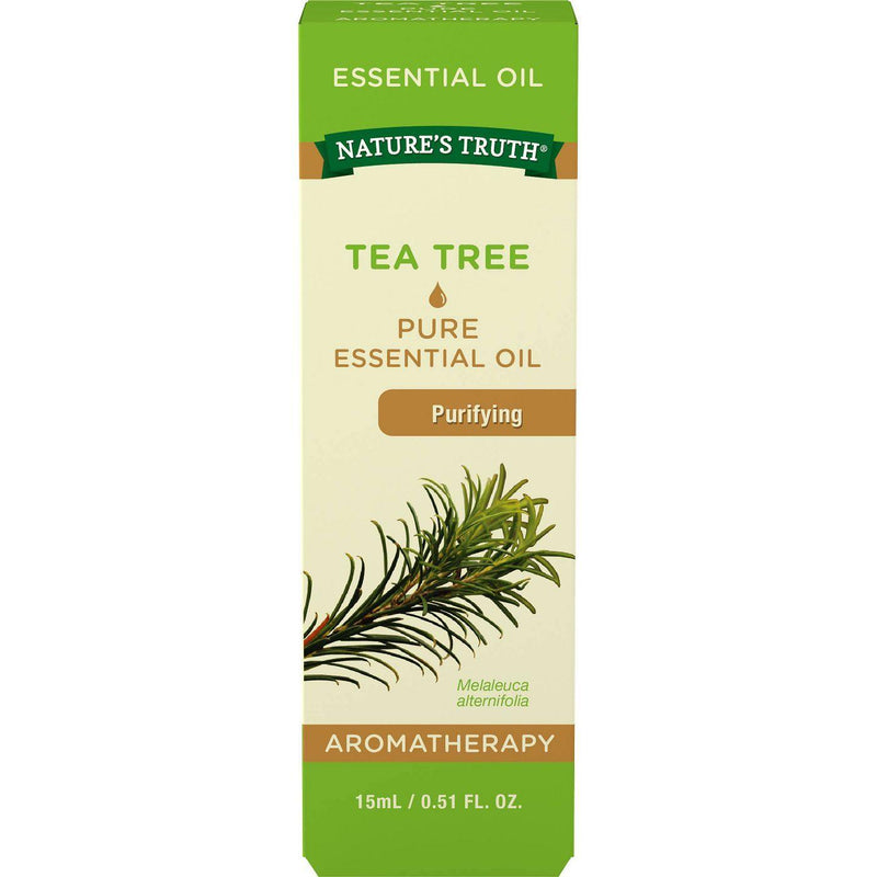 Nature's Truth Aromatherapy 100% Pure Essential Oil, Tea Tree, 0.51 Fluid Ounce - Northside Pharmacy