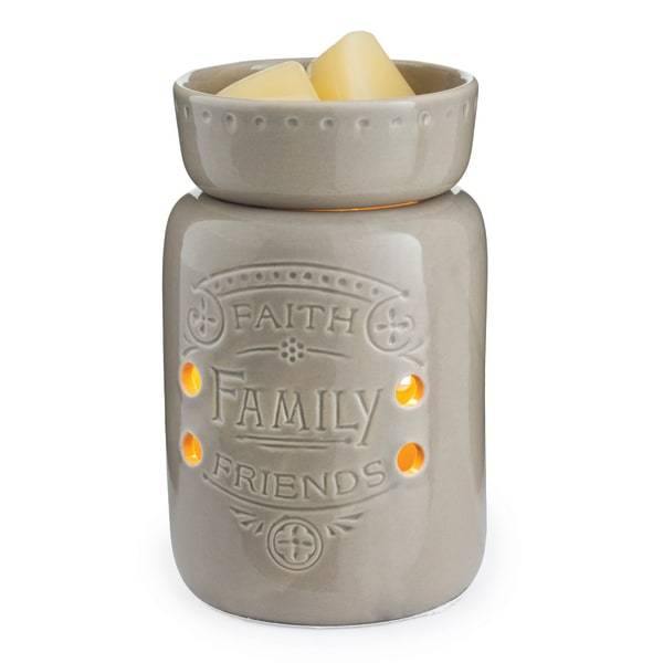 Faith, Family, Friends Midsize Illumination Fragrance Warmer - Northside Pharmacy