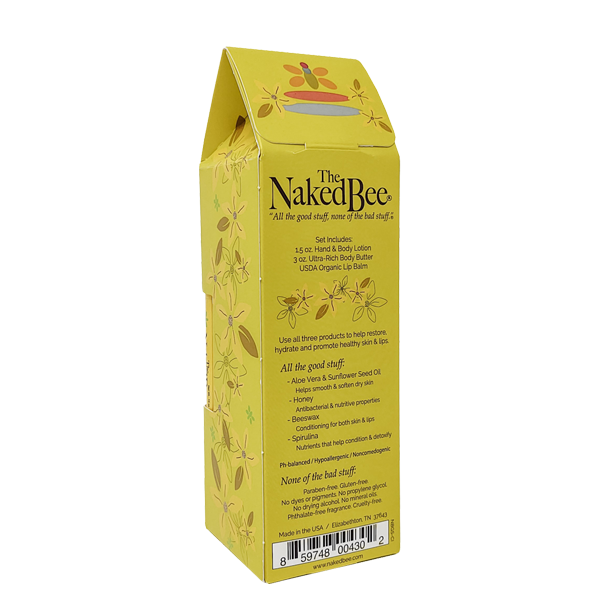 The Naked Bee Citron & Honey 3 Piece Gift Set - Northside Pharmacy