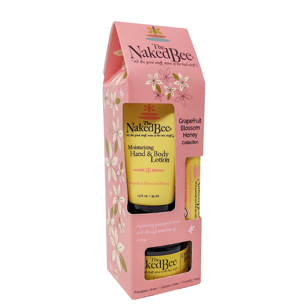 The Naked Bee Grapefruit & Honey 3 Piece Gift Set - Northside Pharmacy