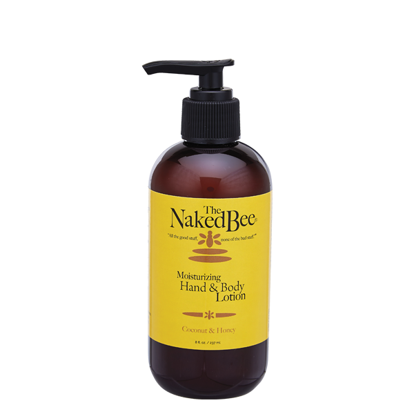 The Naked Bee Moisturizing Hand & Body Lotion in Coconut & Honey 8 Oz - Northside Pharmacy